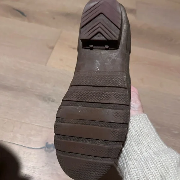 Hunter rain boots purple with laces (combat style) - Picture 7 of 9